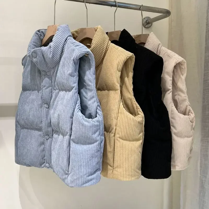 Осень-зима, Новое поступление, пальто с хлебом, верхняя одежда, повседневный удобный женский утепленный свободный короткий жилет без рукавов в корейском стиле
Осень-зима, Новое поступление, пальто с хлебом, верхняя одежда, повседневный удобный женский утепленный свободный короткий жилет без рукавов в корейском стиле