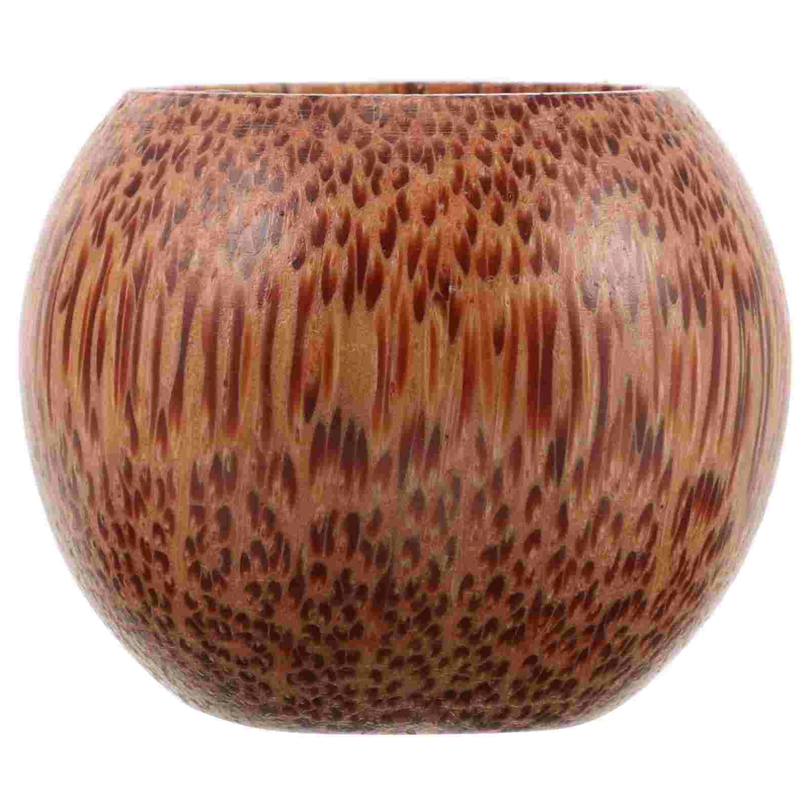 Coconut Wood Glass Cup Teacups Shatterproof Glasses Stemless Espresso Travel Natural Shell Bowl
Coconut Wood Glass Cup Teacups Shatterproof Glasses Stemless Espresso Travel Natural Shell Bowl