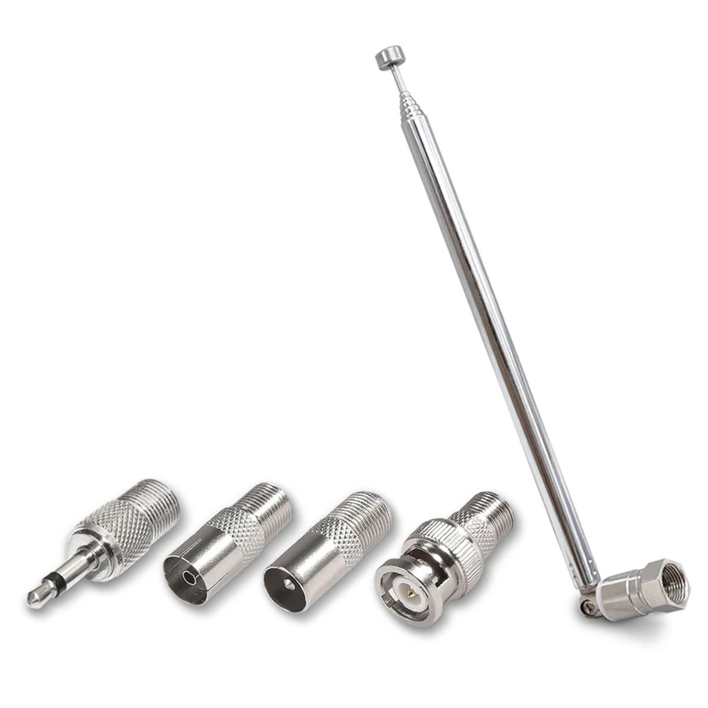 ABGZ-1Set Rod Antenna 3.5Mm Adapter FM Radio Antenna Replacement Telescopic F Type Male Plug Connector AV Stereo Receiver
ABGZ-1Set Rod Antenna 3.5Mm Adapter FM Radio Antenna Replacement Telescopic F Type Male Plug Connector AV Stereo Receiver