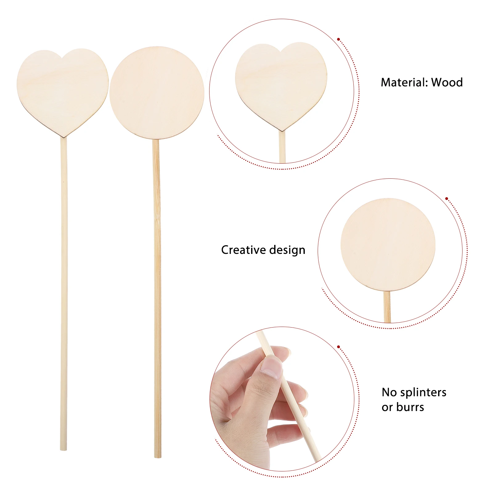 8pcs Wand DIY Wood Craft Toys for Girls Kids Wooden Smooth Clean Straight Surface Safe Creativity Exercise
8pcs Wand DIY Wood Craft Toys for Girls Kids Wooden Smooth Clean Straight Surface Safe Creativity Exercise