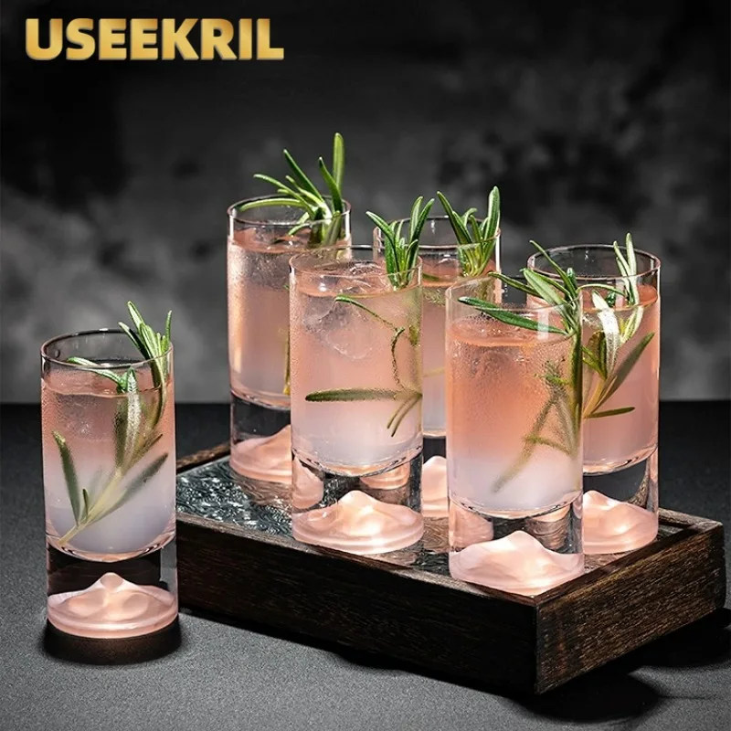 Mount Shot Glass Pink Cocktail Glass Set Mountain-View Glass Cups One-Sip Shot Glasses Cup 70ml Small Wine Glass Liqueur Cups
Mount Shot Glass Pink Cocktail Glass Set Mountain-View Glass Cups One-Sip Shot Glasses Cup 70ml Small Wine Glass Liqueur Cups