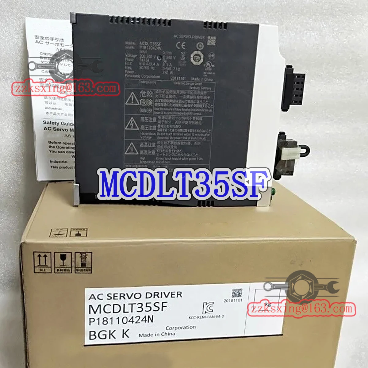 Bran-new MCDLT35SF Genuine AC Servo Driver Original Packaging Fast Shipping
Bran-new MCDLT35SF Genuine AC Servo Driver Original Packaging Fast Shipping