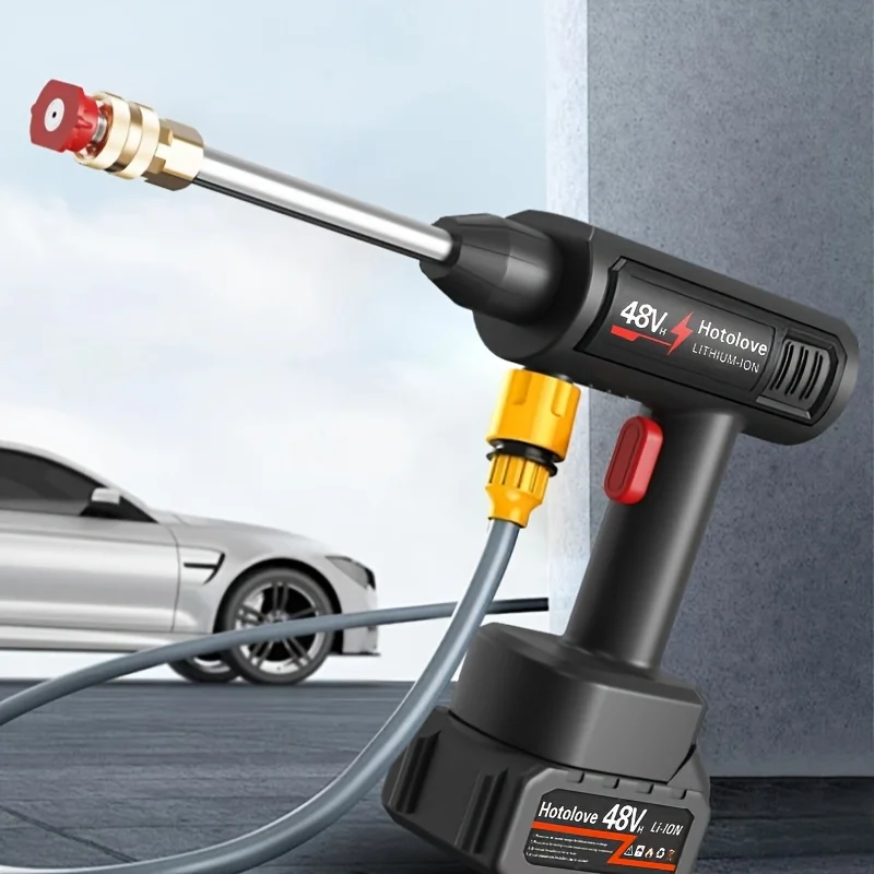 Беспроводной пистолет для мойки автомобилей высокого давления, портативная и мощная машина для чистки автомобиля с литиевой батареей, Wonder для мойки автомобилей. 
Беспроводной пистолет для мойки автомобилей высокого давления, портативная и мощная машина для чистки автомобиля с литиевой батареей, Wonder для мойки автомобилей.