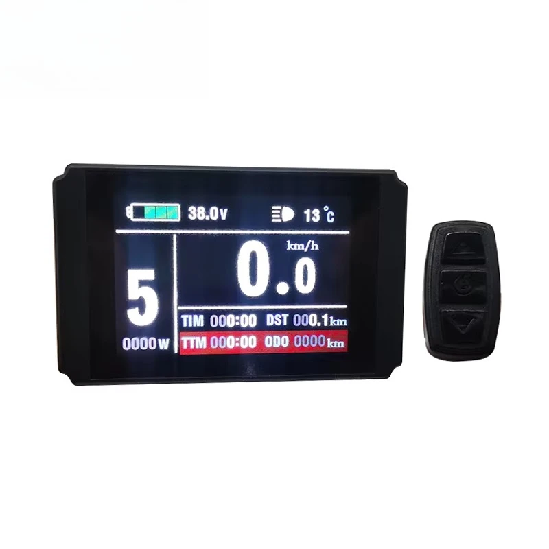 Ebike Display, Electric Bicycle Intelligent Control Panel Display, Electric Bike Kit Screen Speedometer
Ebike Display, Electric Bicycle Intelligent Control Panel Display, Electric Bike Kit Screen Speedometer