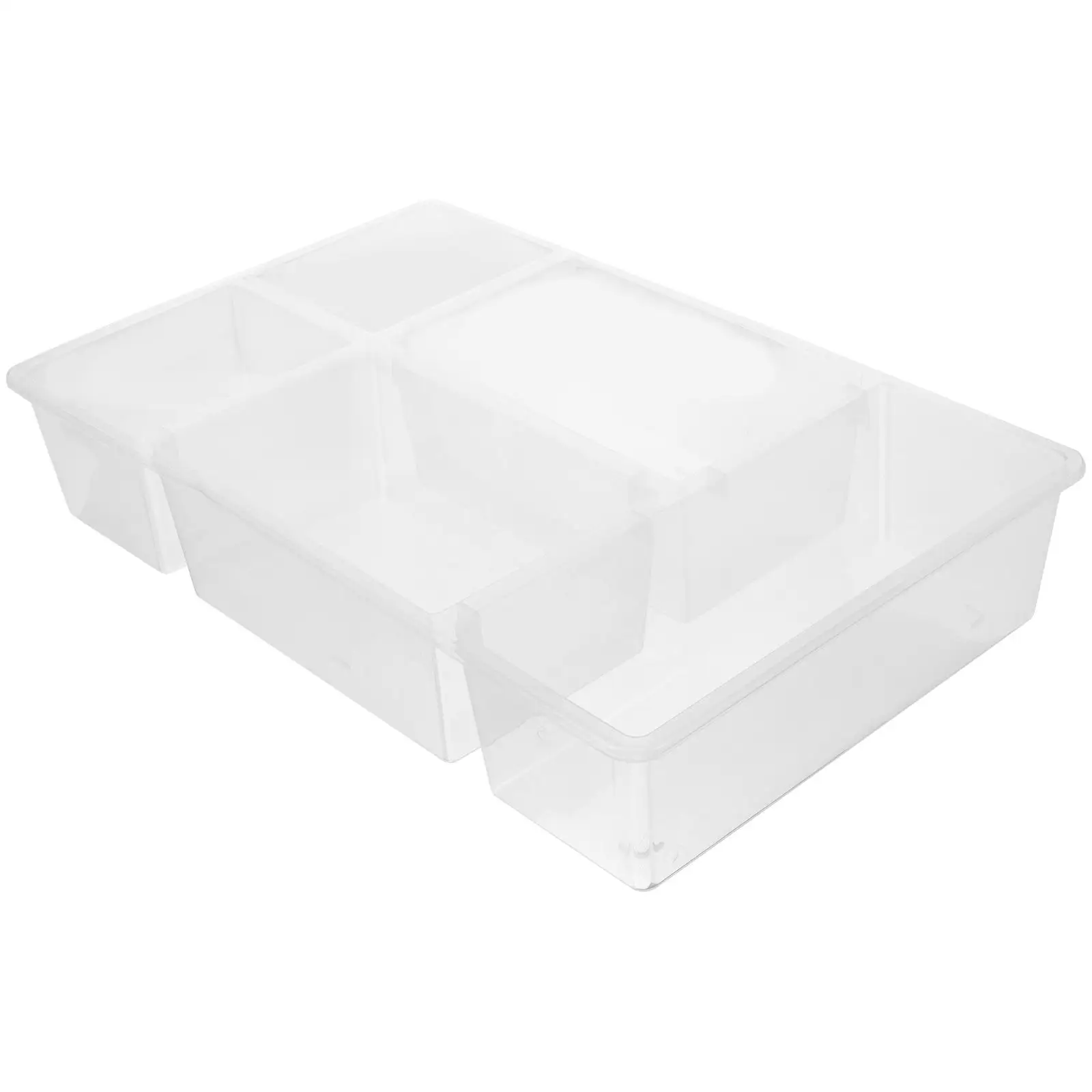 Cutlery Storage Box Silverware Drawer Organizer Transparent Large Capacity Kitchen Utensils Tray Tableware Plates Holder
Cutlery Storage Box Silverware Drawer Organizer Transparent Large Capacity Kitchen Utensils Tray Tableware Plates Holder