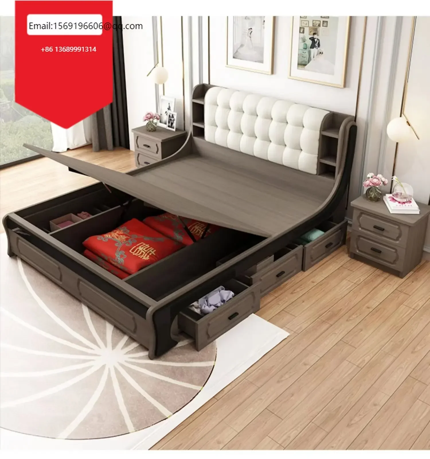 modern luxury king size double bed bedroom furniture sets storage queen size beds wooden bedroom set upholstered beds
modern luxury king size double bed bedroom furniture sets storage queen size beds wooden bedroom set upholstered beds
