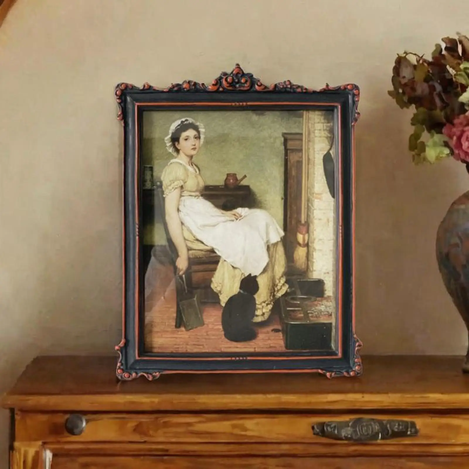 Wall Mounted Photo Frame Home Decoration Wedding Gift Photo Gallery Arts Vintage Style Picture Frame for Study Room Hallway
Wall Mounted Photo Frame Home Decoration Wedding Gift Photo Gallery Arts Vintage Style Picture Frame for Study Room Hallway