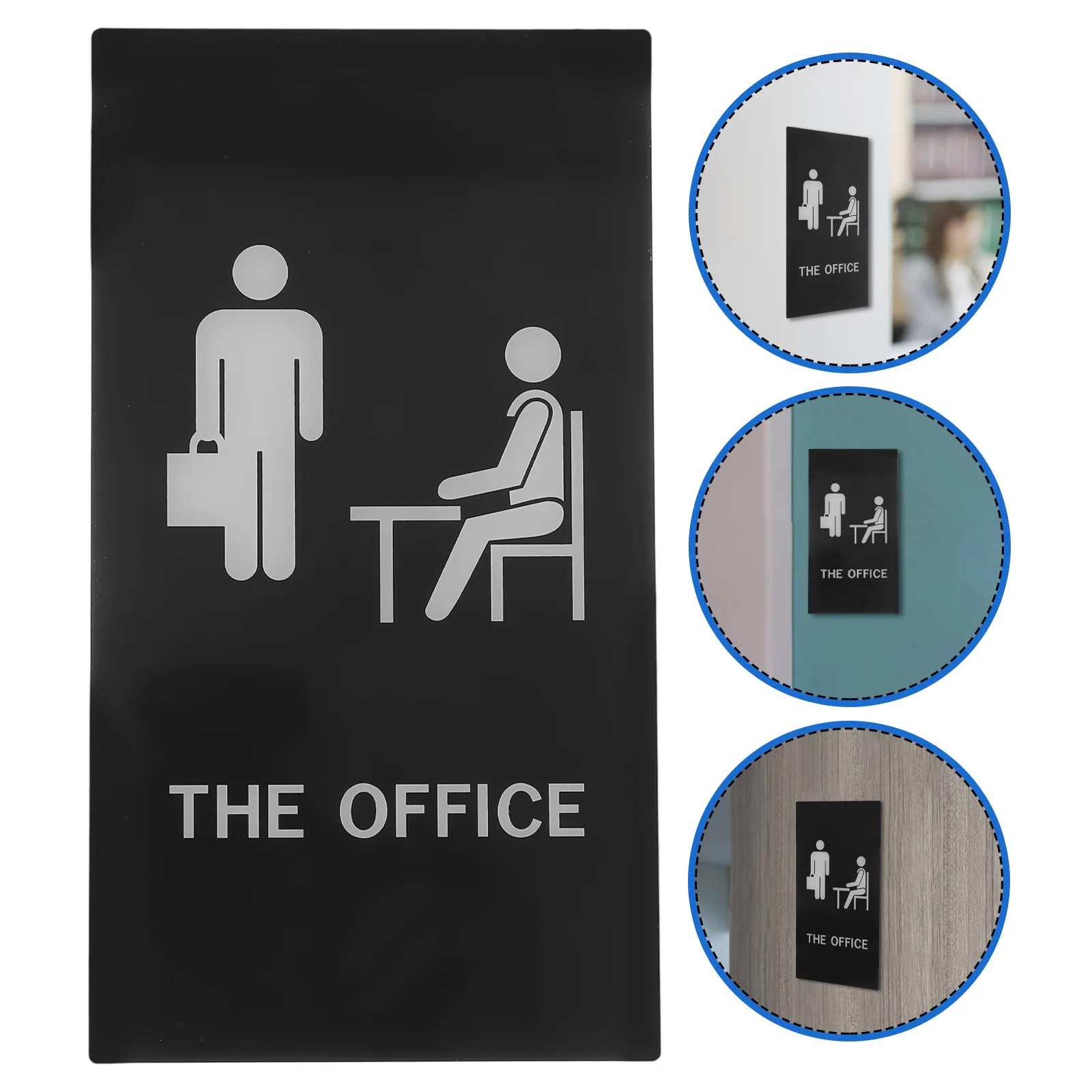 Self Adhesive Acrylic Office Sign for Door Wall Name Plate Laser Printed Design High Adhesion Easy Install Remove Residue Free
Self Adhesive Acrylic Office Sign for Door Wall Name Plate Laser Printed Design High Adhesion Easy Install Remove Residue Free