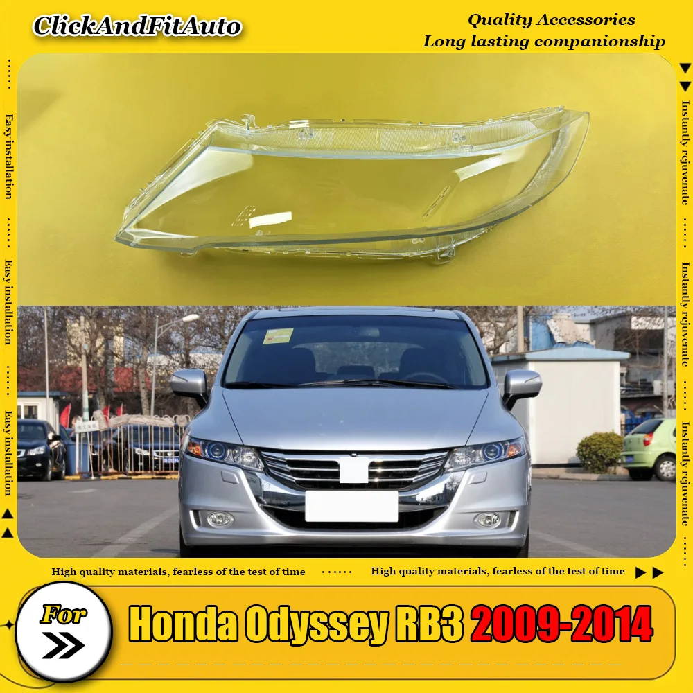 For Honda Odyssey RB3 2009-2014 Headlamp Cover Shade Transparent Lampshade Headlight Shell Plexiglass Replace Original Lens
For Honda Odyssey RB3 2009-2014 Headlamp Cover Shade Transparent Lampshade Headlight Shell Plexiglass Replace Original Lens
