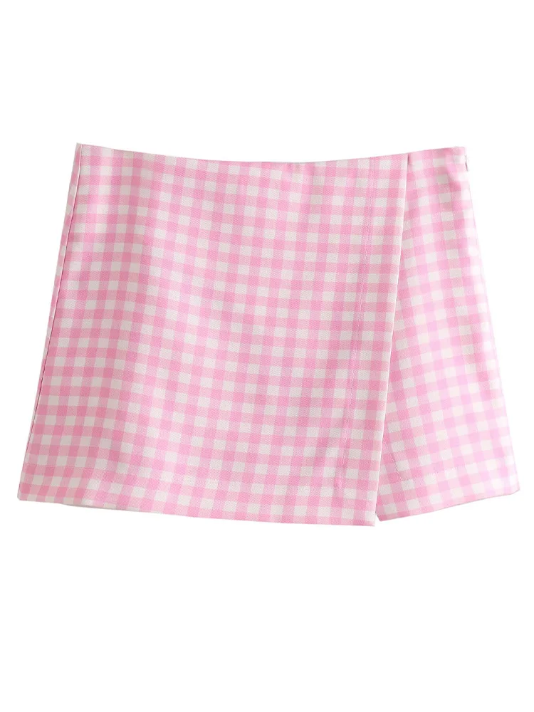 2025 New Women's Clothing European and American Style Fashion High Waist Contrast Plaid Asymmetric Slit Skirt Pants
2025 New Women's Clothing European and American Style Fashion High Waist Contrast Plaid Asymmetric Slit Skirt Pants