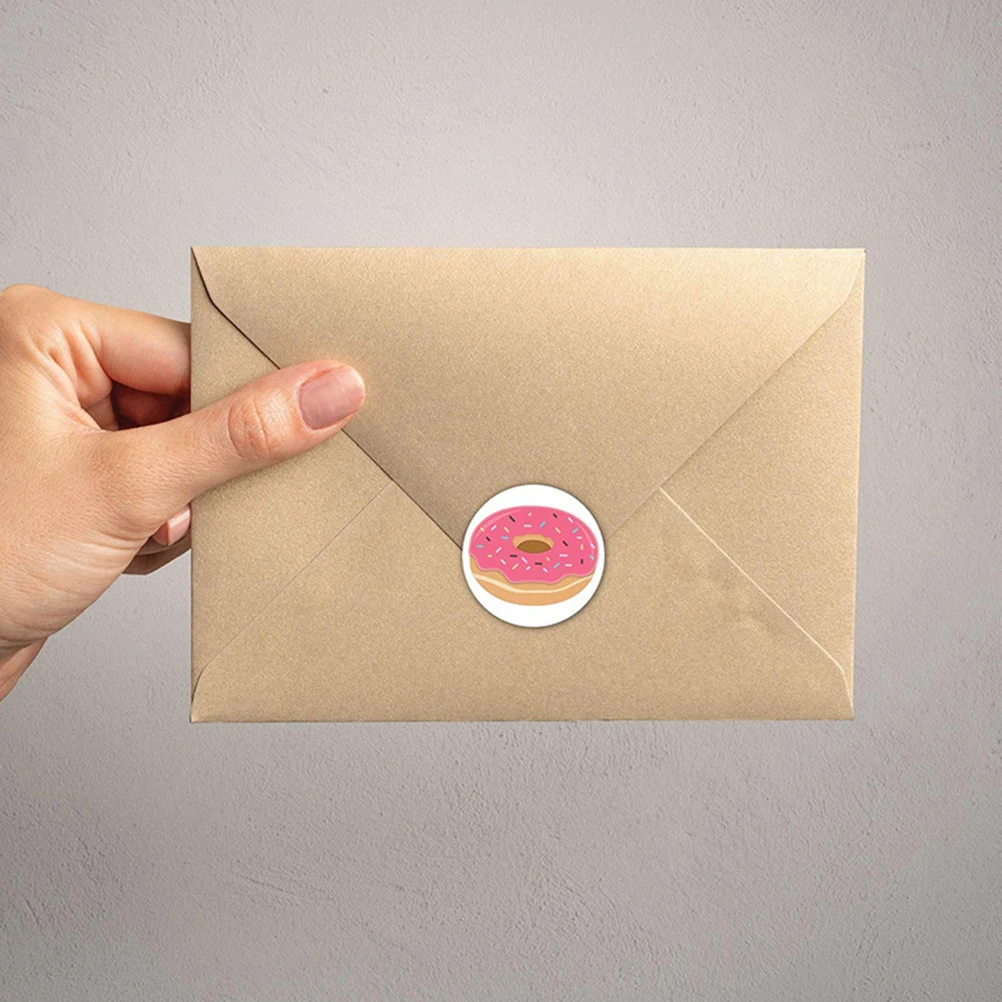 Self Adhesive Stickers Sealing Kids Gift Donut DIY Baking Packaging Label Wrapping Cute Attractive Party Notebook Decor
Self Adhesive Stickers Sealing Kids Gift Donut DIY Baking Packaging Label Wrapping Cute Attractive Party Notebook Decor
