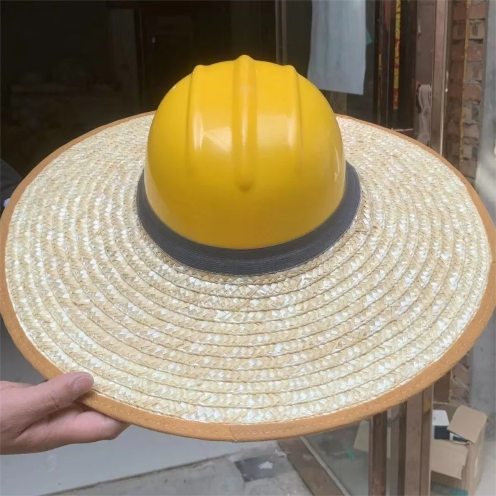 Large Brim Construction Safety Hats Brim Breathable Neck Protect Sunshade Work Straw Caps Sun Protection Safety Helmet Visor
Large Brim Construction Safety Hats Brim Breathable Neck Protect Sunshade Work Straw Caps Sun Protection Safety Helmet Visor