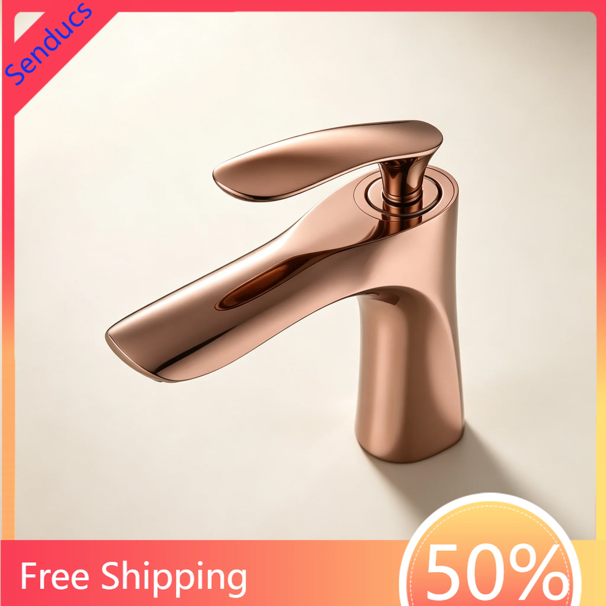 Premium Stainless Steel Basin Sink Faucets Rose Gold Bathroom Faucet Single Lever Hot Cold Water Mixer Tap for Vanity Basin Sink
Premium Stainless Steel Basin Sink Faucets Rose Gold Bathroom Faucet Single Lever Hot Cold Water Mixer Tap for Vanity Basin Sink