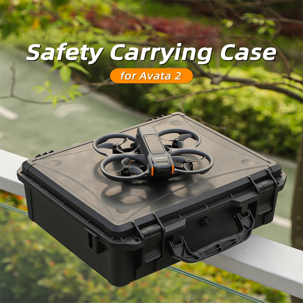 Portable Storage Case Electronic Equipment Hard Shell Case Waterproof Safety Box Compatible For DJI Avata 2 Drone Accessories
Portable Storage Case Electronic Equipment Hard Shell Case Waterproof Safety Box Compatible For DJI Avata 2 Drone Accessories