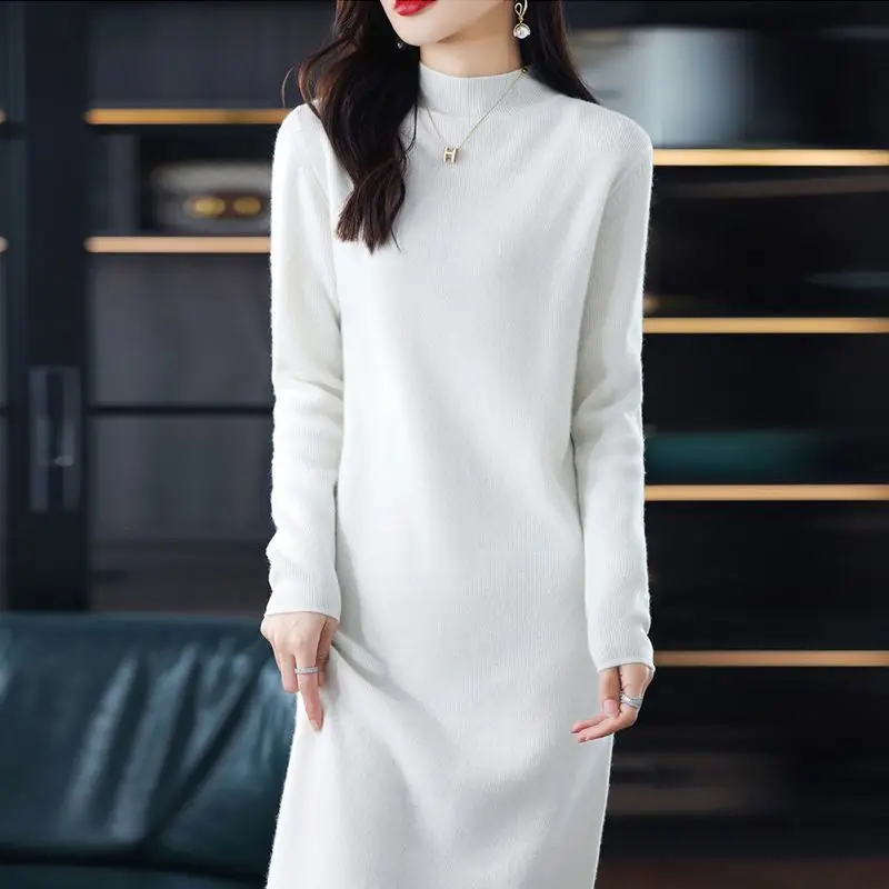 Black Maxi Loose Turtleneck Knit Evening Women's Dresses Robe White Crochet Clothing Long Dropshiping Aesthetic Female Dress M E
Black Maxi Loose Turtleneck Knit Evening Women's Dresses Robe White Crochet Clothing Long Dropshiping Aesthetic Female Dress M E