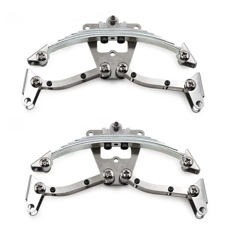 Задняя подвеска, стальная листовая пружина, подъемный наконечник, набор для 1/14 Tamiya RC, трактор, прицеп, модель грузовика, обновленные детали автомобиля, аксессуары 
Задняя подвеска, стальная листовая пружина, подъемный наконечник, набор для 1/14 Tamiya RC, трактор, прицеп, модель грузовика, обновленные детали автомобиля, аксессуары