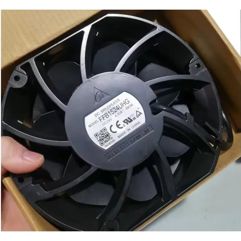 Delta Electronics FFB1524UHG KB94 DC 24V 4.8A 4-Wire Server Cooling Fan
Delta Electronics FFB1524UHG KB94 DC 24V 4.8A 4-Wire Server Cooling Fan