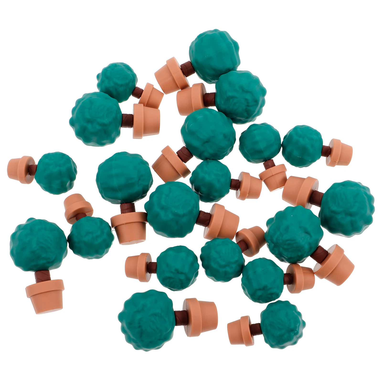 20 Pcs Trees Plants Toy Potted Diorama Materials Cactus Figurines Mini Dollhouse Soft Rubber Miniature Accessories Home Decor
20 Pcs Trees Plants Toy Potted Diorama Materials Cactus Figurines Mini Dollhouse Soft Rubber Miniature Accessories Home Decor
