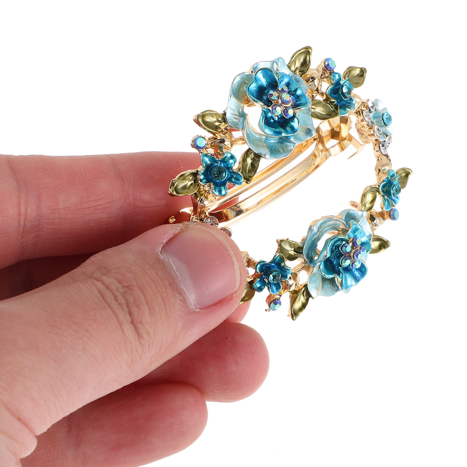 Flower Hairpin Barrettes Vintage Accessories Claw Clip for Buns Ponytails Durable Secure Fashion Women Headgear
Flower Hairpin Barrettes Vintage Accessories Claw Clip for Buns Ponytails Durable Secure Fashion Women Headgear