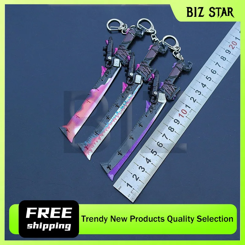 15cm/5.91in Peace Battlefield Flame Toy Knife Game Peripheral Weapons Alloy Models Handheld Props Keychain Desktop Display Gifts
15cm/5.91in Peace Battlefield Flame Toy Knife Game Peripheral Weapons Alloy Models Handheld Props Keychain Desktop Display Gifts