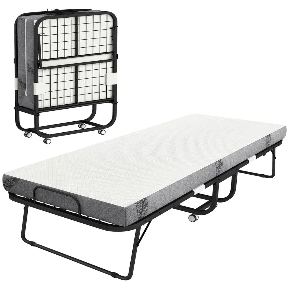 Folding Bed with Mattress for Adults, Long Twin Size, Portable Foldable Bed with 4 Foam Mattress amp SpaceSaving Steel Frame, 7
Folding Bed with Mattress for Adults, Long Twin Size, Portable Foldable Bed with 4 Foam Mattress amp SpaceSaving Steel Frame, 7