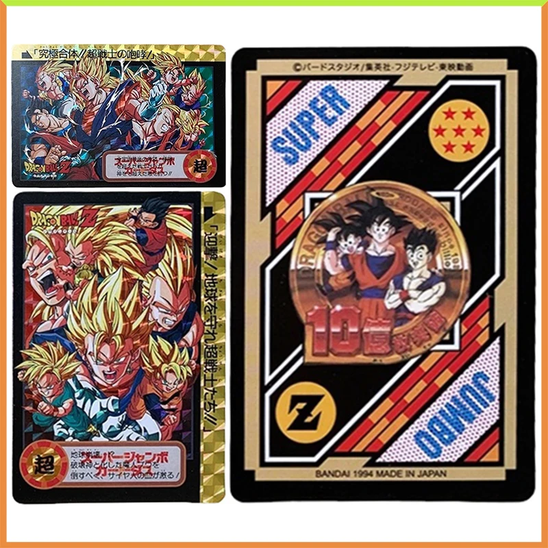 Anime Dragon Ball DIY ACG Son Goten Son Gohan Son Goku Refraction Battle Game Collectible Cards Toys for boys Birthday Gifts
Anime Dragon Ball DIY ACG Son Goten Son Gohan Son Goku Refraction Battle Game Collectible Cards Toys for boys Birthday Gifts