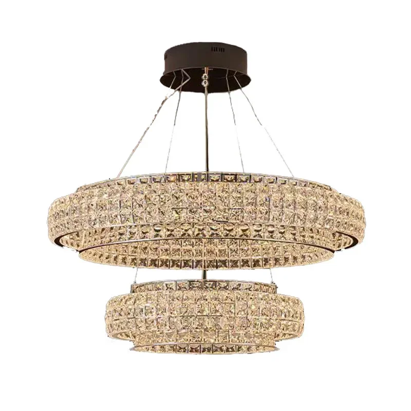 Light luxury villa crystal living room chandelier French luxury duplex building hotel lobby Italian high-end bedroom light
Light luxury villa crystal living room chandelier French luxury duplex building hotel lobby Italian high-end bedroom light