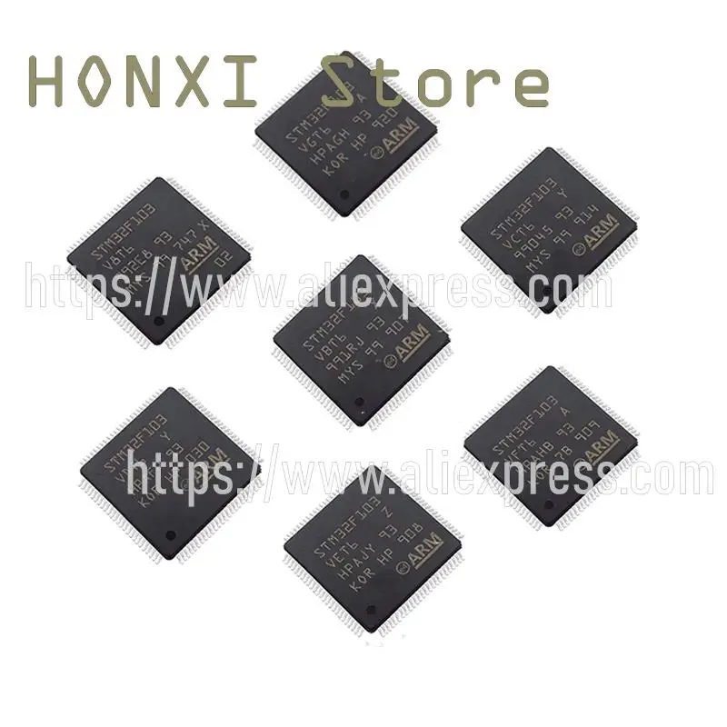 1PCS STM32F103VET6 VDT6 VBT6 VFT6 VCT6 V8T6 ZDT6 ZCT6 ZGT6 STM MCU microcontroller chips
1PCS STM32F103VET6 VDT6 VBT6 VFT6 VCT6 V8T6 ZDT6 ZCT6 ZGT6 STM MCU microcontroller chips