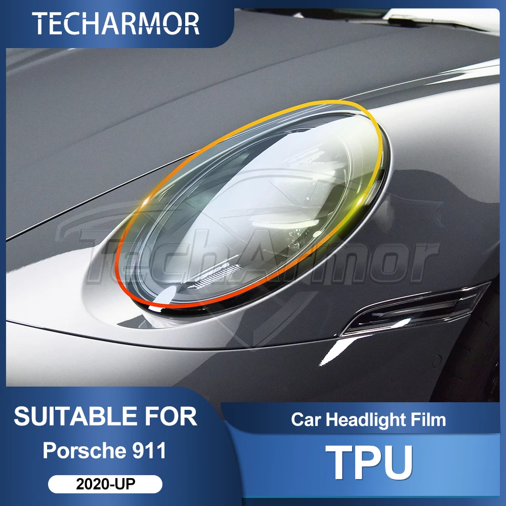 Защитная пленка из ТПУ для фар Porsche 911 2020-2026: транспортная, противотуманная, антицарапийная, внешние автоаксессуары
Защитная пленка из ТПУ для фар Porsche 911 2020-2026: транспортная, противотуманная, антицарапийная, внешние автоаксессуары