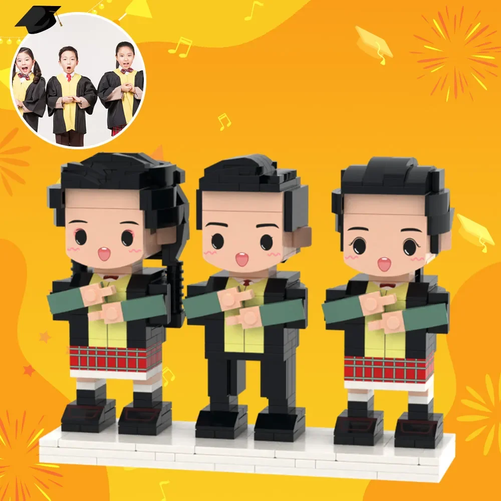 Small Particle Building Blocks with three People Granules Photo My Custom Brickfigures Custom Ornament Good Graduation Gift
Small Particle Building Blocks with three People Granules Photo My Custom Brickfigures Custom Ornament Good Graduation Gift