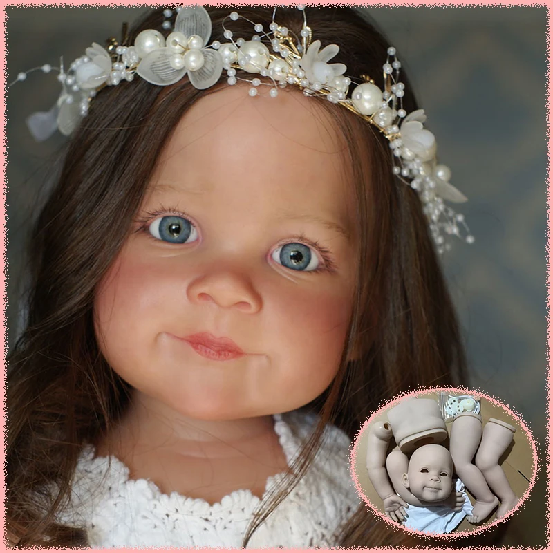 30inch Toddler Girl Reborn Ziva Doll Kit Huge Size Unfinished Unpainted Unassembled for Artists DIY Doll Parts Collectible Doll
30inch Toddler Girl Reborn Ziva Doll Kit Huge Size Unfinished Unpainted Unassembled for Artists DIY Doll Parts Collectible Doll