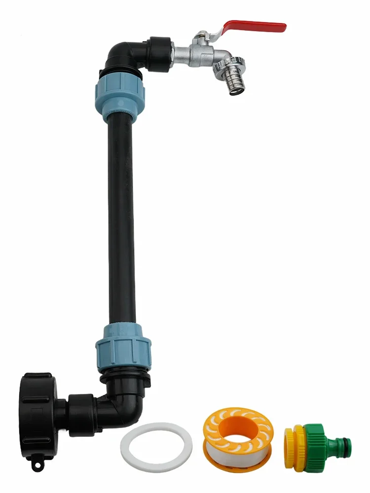 IBC Adapter Connection Kit 3/4 "Outlet Faucet For Tank Container Rainwater Tank IBC Gooseneck Outlet Tap
IBC Adapter Connection Kit 3/4 "Outlet Faucet For Tank Container Rainwater Tank IBC Gooseneck Outlet Tap