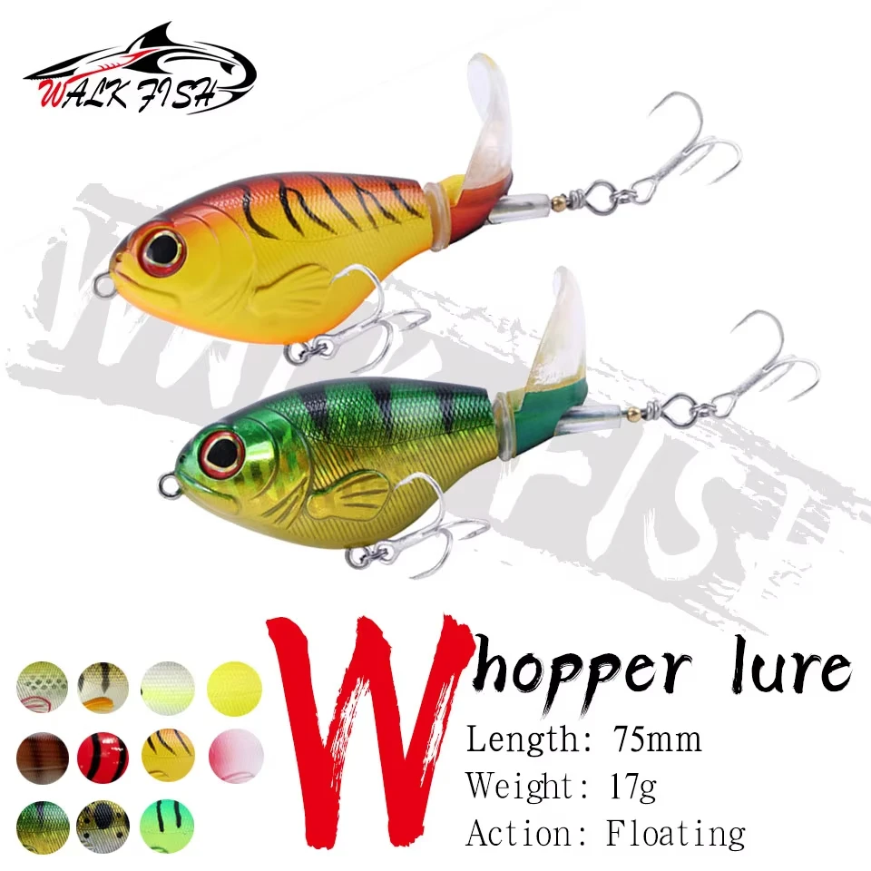 WALK FISH 75mm 17g Pencil Lure Topwater Spinner Fishing Lures Bass Whopper Plopper Frog Swimbait Trolling Pesca Whopper Plopper
WALK FISH 75mm 17g Pencil Lure Topwater Spinner Fishing Lures Bass Whopper Plopper Frog Swimbait Trolling Pesca Whopper Plopper