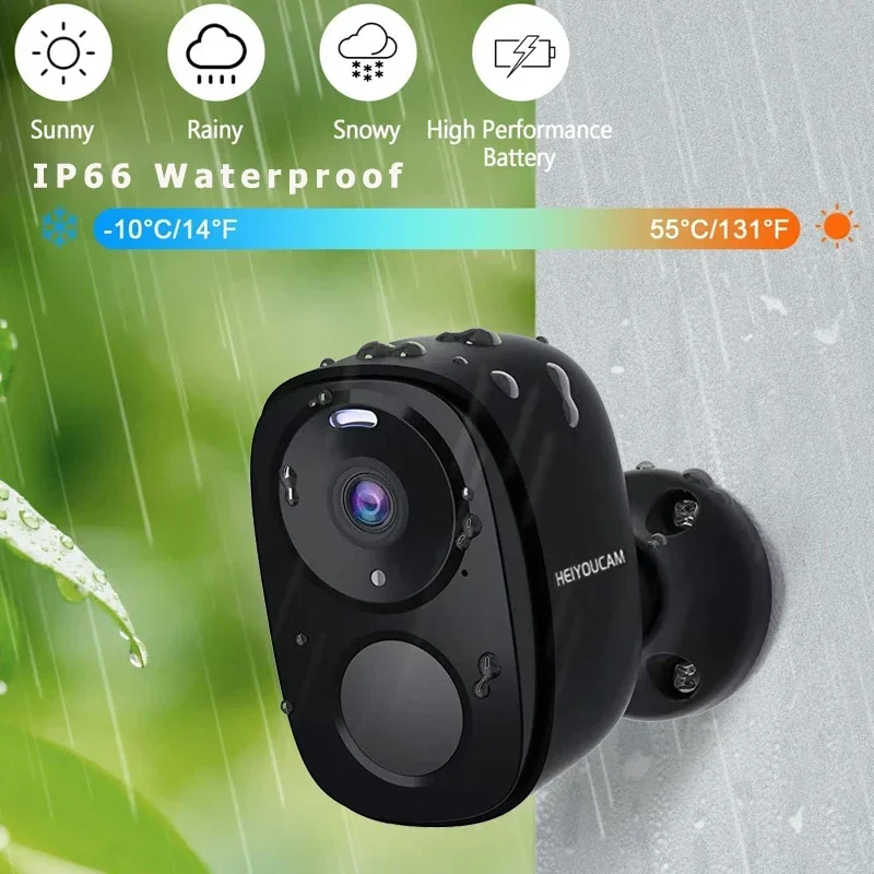 Security Cameras Wireless Outdoor 2K Battery Powered WiFi Camera AI Motion Siren Spotlight Color Night Vision IP66 Waterproof
Security Cameras Wireless Outdoor 2K Battery Powered WiFi Camera AI Motion Siren Spotlight Color Night Vision IP66 Waterproof