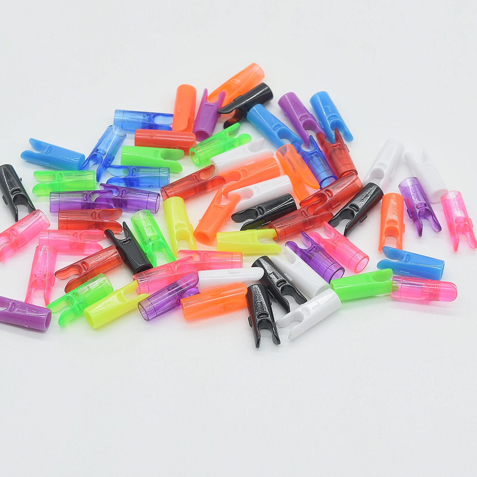 50pcs, Archery Arrows L Nock, Suitable for Various Arrow Shaft Outdoor Sport Archery Shotting pin tail Accessories
50pcs, Archery Arrows L Nock, Suitable for Various Arrow Shaft Outdoor Sport Archery Shotting pin tail Accessories