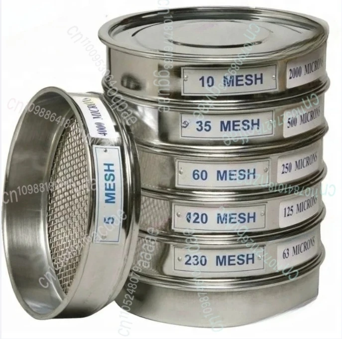 Diameter 10cm 15cm 20cm 30cmStainless Steel Mesh Sieve Set/soil Sieve Set(1pcs)
Diameter 10cm 15cm 20cm 30cmStainless Steel Mesh Sieve Set/soil Sieve Set(1pcs)