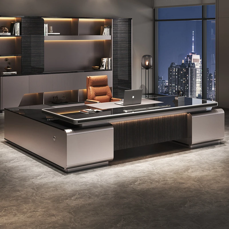 Executive Desk Chair Set, Simple And Modern, High-End Luxury General Managers,'S Office,'S Executiv
Executive Desk Chair Set, Simple And Modern, High-End Luxury General Managers,'S Office,'S Executiv