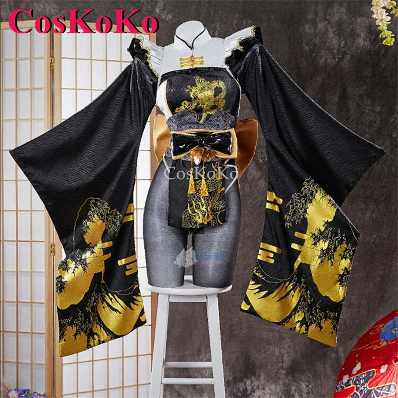 CosKoKo Bunny Cosplay Game NIKKE Costume Sweet Elegant Lovely Black Kimono Uniforms Halloween Party Role Play Clothing S-XL New
CosKoKo Bunny Cosplay Game NIKKE Costume Sweet Elegant Lovely Black Kimono Uniforms Halloween Party Role Play Clothing S-XL New