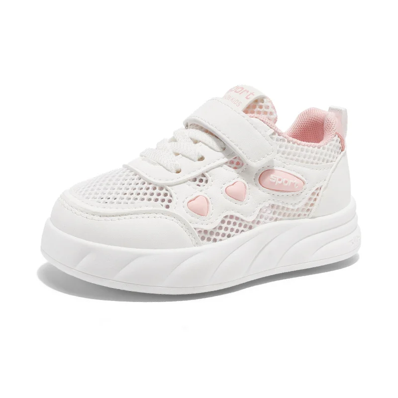 Summer Girls Shoes Kids Tennis Children Fashon White Sneakers From 4 To8Y Lightweight Sole Non-slip PINK,WHITE,618
Summer Girls Shoes Kids Tennis Children Fashon White Sneakers From 4 To8Y Lightweight Sole Non-slip PINK,WHITE,618