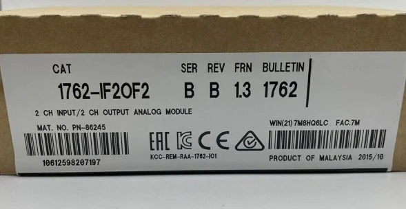 Brand New Original 1762-IF2OF2 Analog I/O Module 1762IF2OF2 Fast delivery
Brand New Original 1762-IF2OF2 Analog I/O Module 1762IF2OF2 Fast delivery