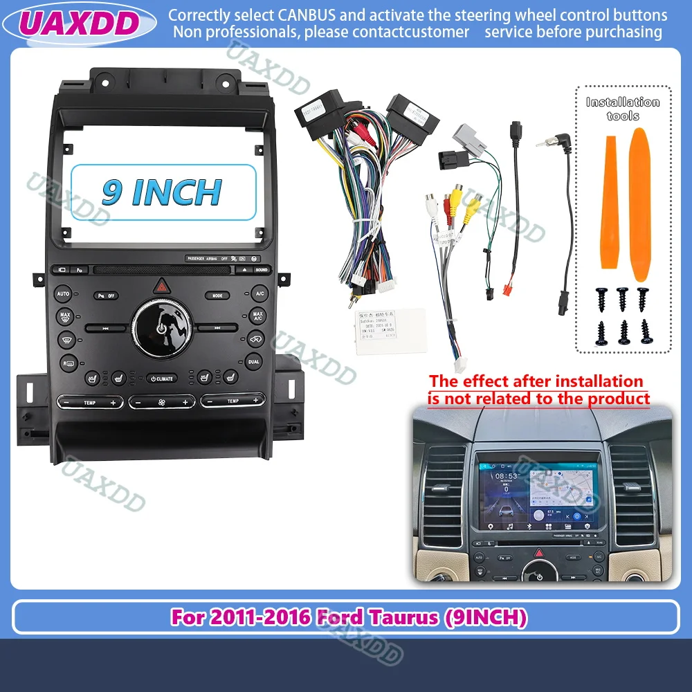 Car Frame Fascia Adapter Canbus Box Decoder Android Radio Dash Fitting Panel Kit For 2011-2016 Ford Taurus 9 inch 2 Din decoder
Car Frame Fascia Adapter Canbus Box Decoder Android Radio Dash Fitting Panel Kit For 2011-2016 Ford Taurus 9 inch 2 Din decoder