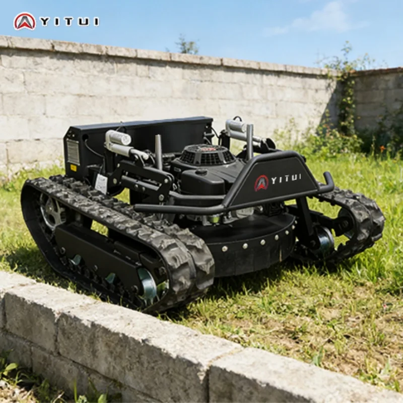 Popular Chinese Petrol Tracked RC Lawn Mower - Self-Propelled Crawler Equipment for Hillside Lawn Maintenance Customized
Popular Chinese Petrol Tracked RC Lawn Mower - Self-Propelled Crawler Equipment for Hillside Lawn Maintenance Customized