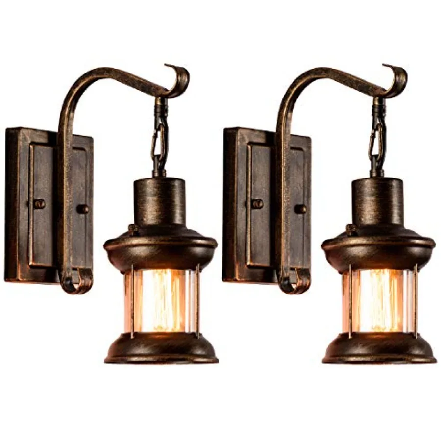 Vintage Glass Wall Sconce Fixtures Rustic Nordic Glass Wall Light Fixtures Retro Black Painted Color Wall Lamp for Restaurant H
Vintage Glass Wall Sconce Fixtures Rustic Nordic Glass Wall Light Fixtures Retro Black Painted Color Wall Lamp for Restaurant H