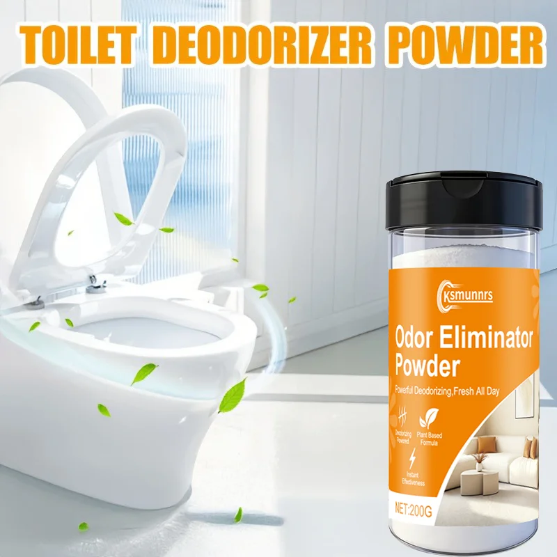 200g Multi-Functional Deodorizing Powder, Removes Toilet, Carpet, Pet Odors, Freshens Home Air, Ideal for Various Smells
200g Multi-Functional Deodorizing Powder, Removes Toilet, Carpet, Pet Odors, Freshens Home Air, Ideal for Various Smells