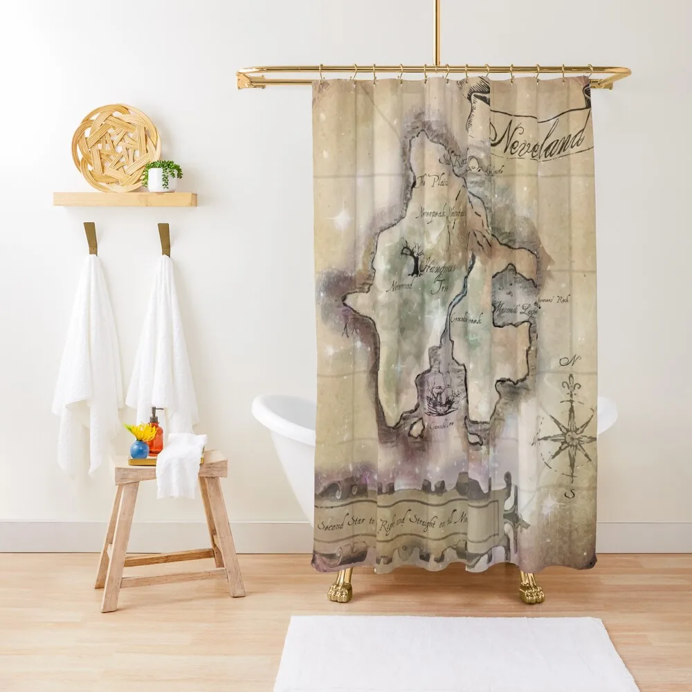 Classic Neverland Map Blanket King Size Shower Curtain Modern Accessory Bathrooms Bathtub Curtain
Classic Neverland Map Blanket King Size Shower Curtain Modern Accessory Bathrooms Bathtub Curtain