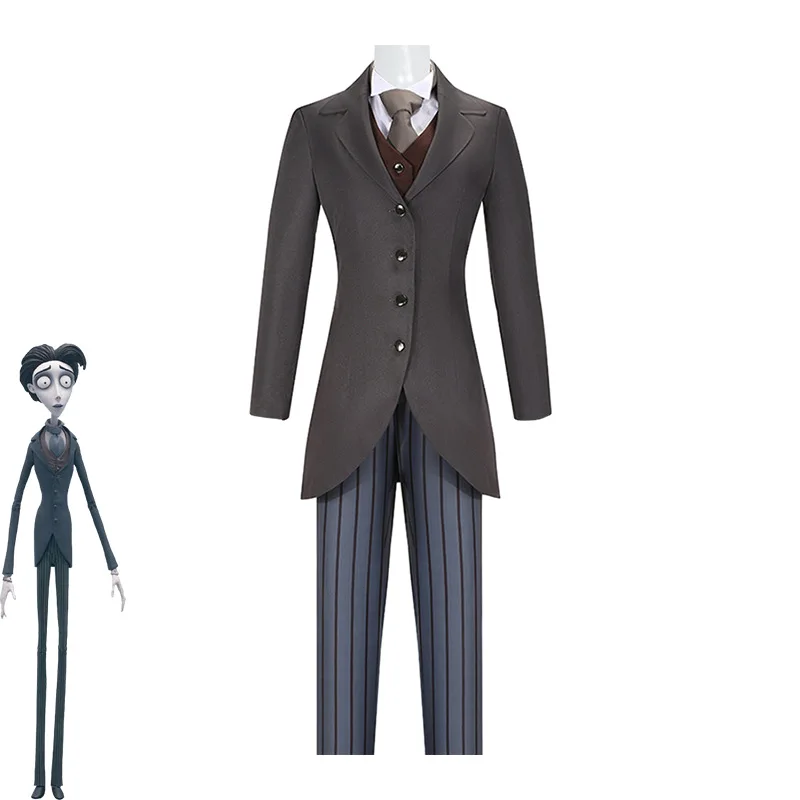 Full Set Zombie Bride Cosplay Costume Victor Male Lead Halloween Performance Suit New Model Complete Outfit Stage Costume
Full Set Zombie Bride Cosplay Costume Victor Male Lead Halloween Performance Suit New Model Complete Outfit Stage Costume