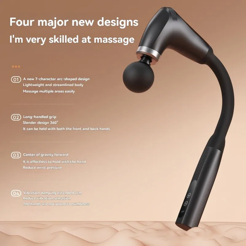 AB68 High-Frequency LCD Screen Massage Gun Electric, Multi-Gear Adjustable, Quiet Operation, Black U-Shaped Design
AB68 High-Frequency LCD Screen Massage Gun Electric, Multi-Gear Adjustable, Quiet Operation, Black U-Shaped Design