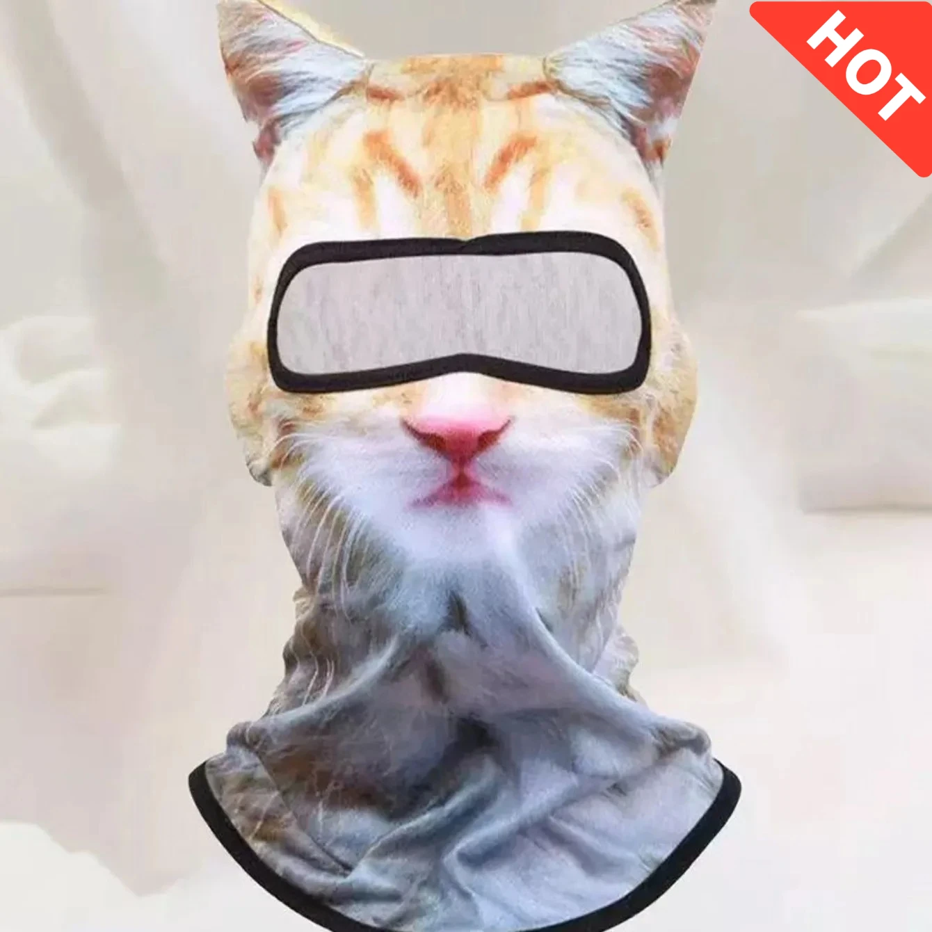 3D Animal Print Face Mask Balaclava Hat, Unisex Cat Dog Design, UV Sun Protection Headwear for Outdoor Skiing Riding Hiking
3D Animal Print Face Mask Balaclava Hat, Unisex Cat Dog Design, UV Sun Protection Headwear for Outdoor Skiing Riding Hiking