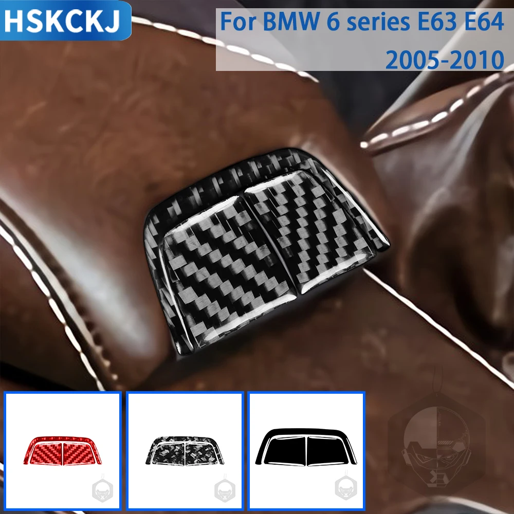For BMW 6 Series M6 E63 E64 2004-2010 Accessories Carbon Fiber Car Interior Center Armrest Control Button Panel Trim Sticker
For BMW 6 Series M6 E63 E64 2004-2010 Accessories Carbon Fiber Car Interior Center Armrest Control Button Panel Trim Sticker