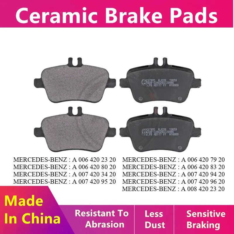 For Mercedes-Benz W176 A180 A200 A260 W246 B180 B200 B260 Rear Brake Pads/auto Parts -59057
For Mercedes-Benz W176 A180 A200 A260 W246 B180 B200 B260 Rear Brake Pads/auto Parts -59057